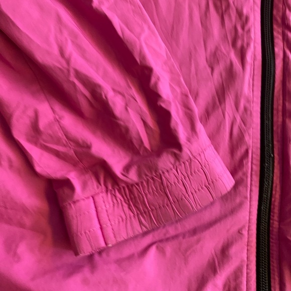 Adidas Women's Pink Windbreaker Jacket - Picture 6 of 9